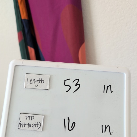 Farm Rio for Anthropologie Abstract Geometric High Neck Maxi Dress XS Multicolor - Picture 11 of 13